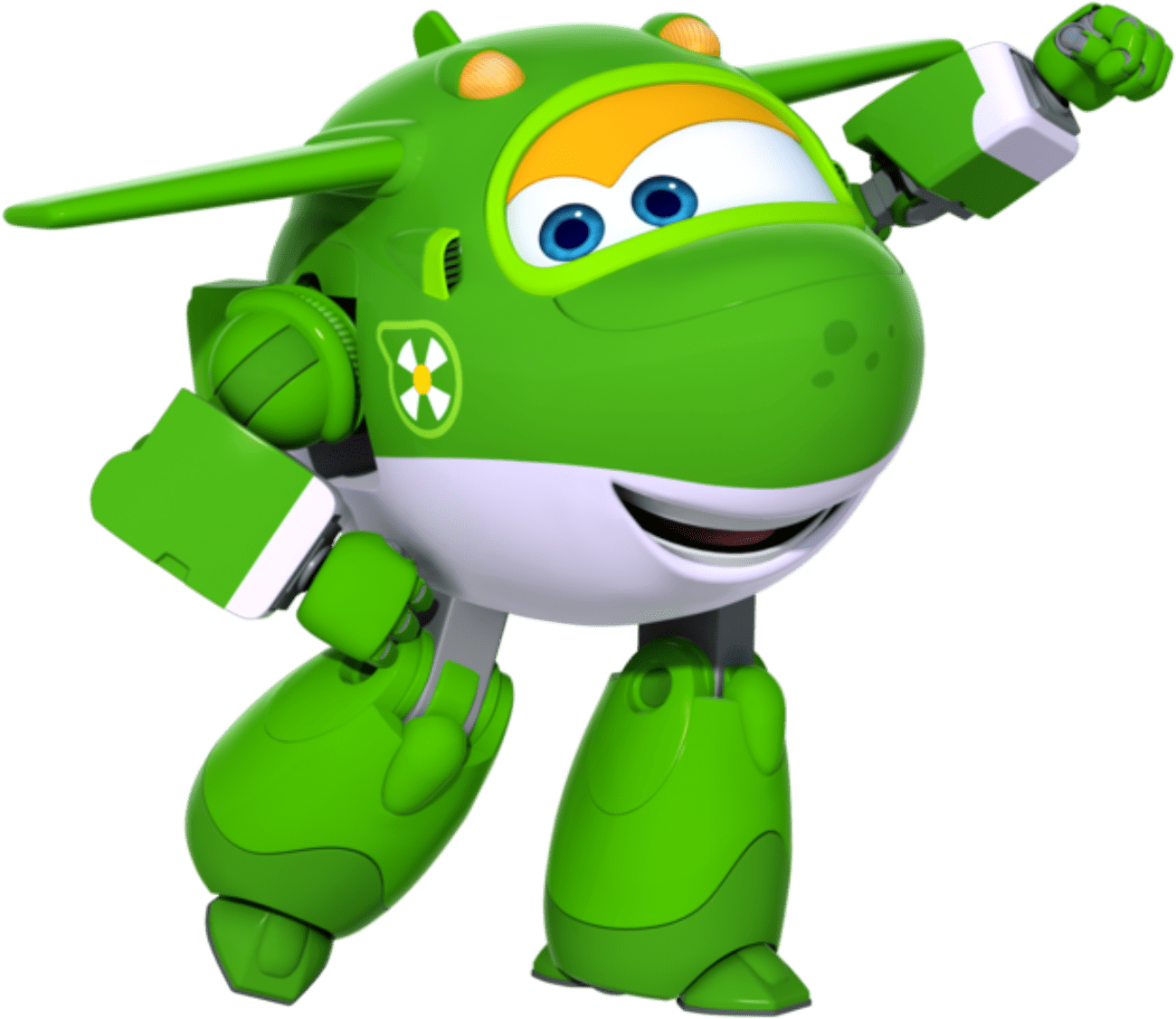 Super Wings Personagens Png (1542x1567), Png Download