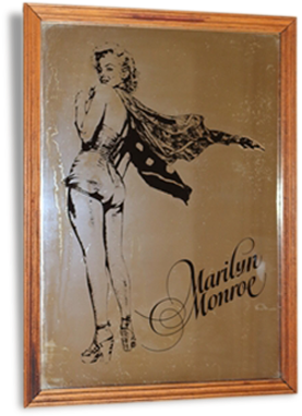 Miroir Marilyn Monroe - Visual Arts (300x448), Png Download