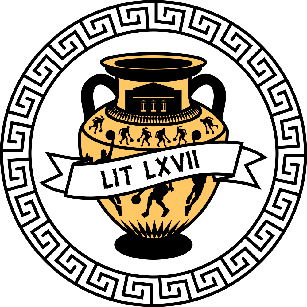67th Annual Luther Invitational Tournament Is Underway - Greek Pattern Circle Png (1000x1000), Png Download