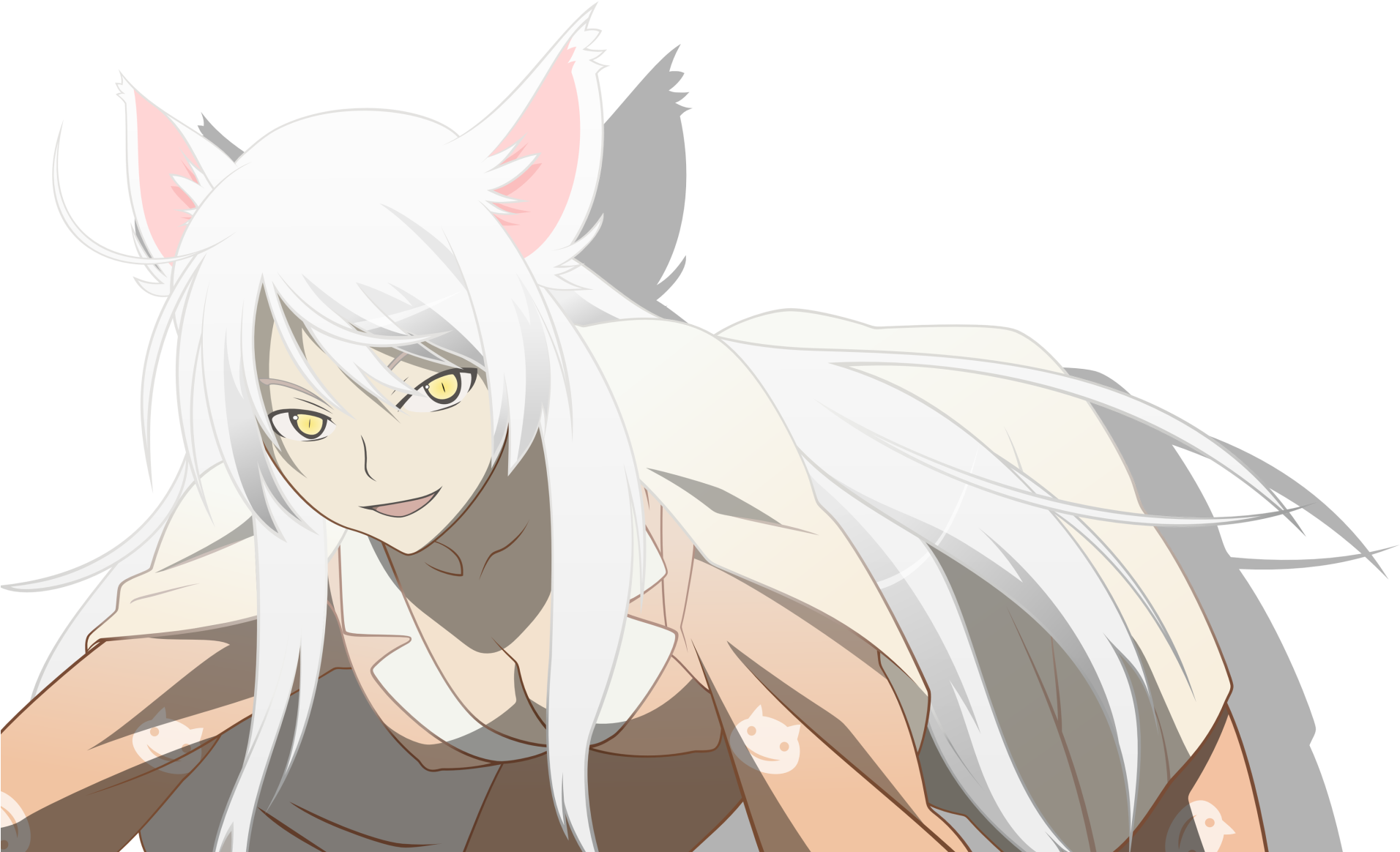 Wallpapers Id - - Black Hanekawa Wallpaper Hd (1920x1200), Png Download