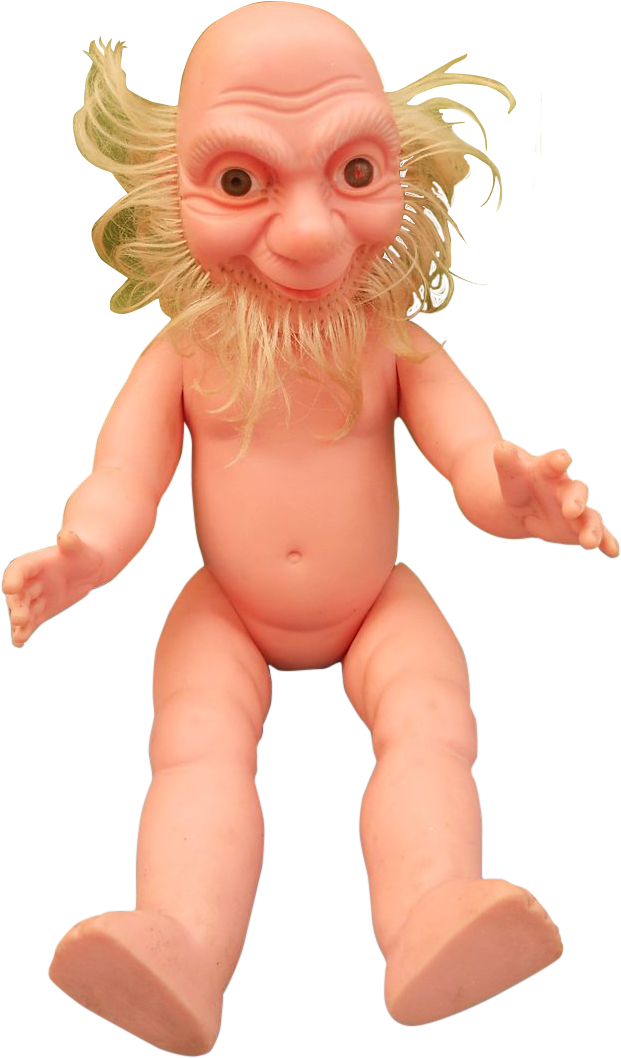 Beardeddoll - Doll (736x1126), Png Download
