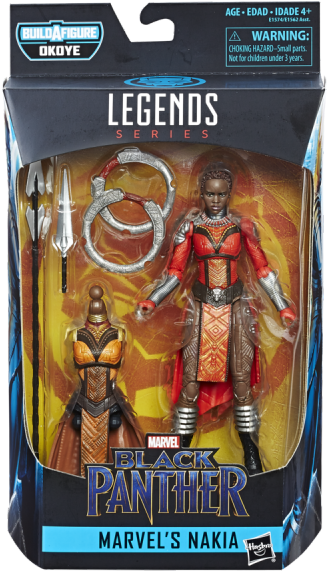 Right Off The Bat - Marvel Black Panther 6 Inch Legends Series Marvel's (600x600), Png Download