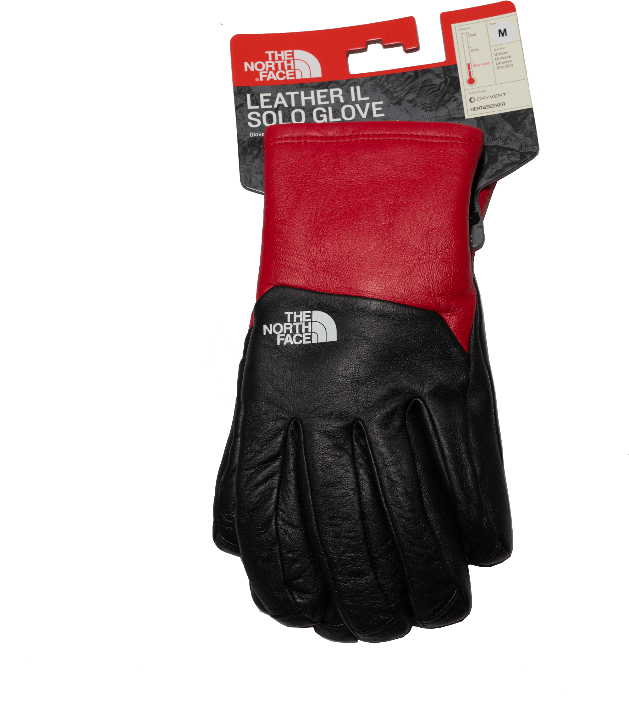 Supreme X The North Face Leather Gloves - Leather (2500x2500), Png Download