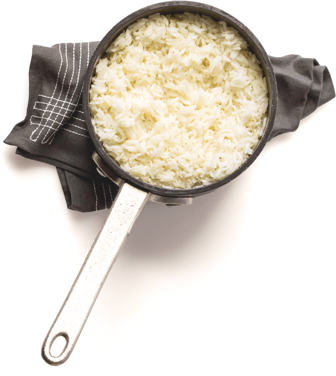 The Fluffiest Rice, Ever - Steamed Rice (1115x1220), Png Download