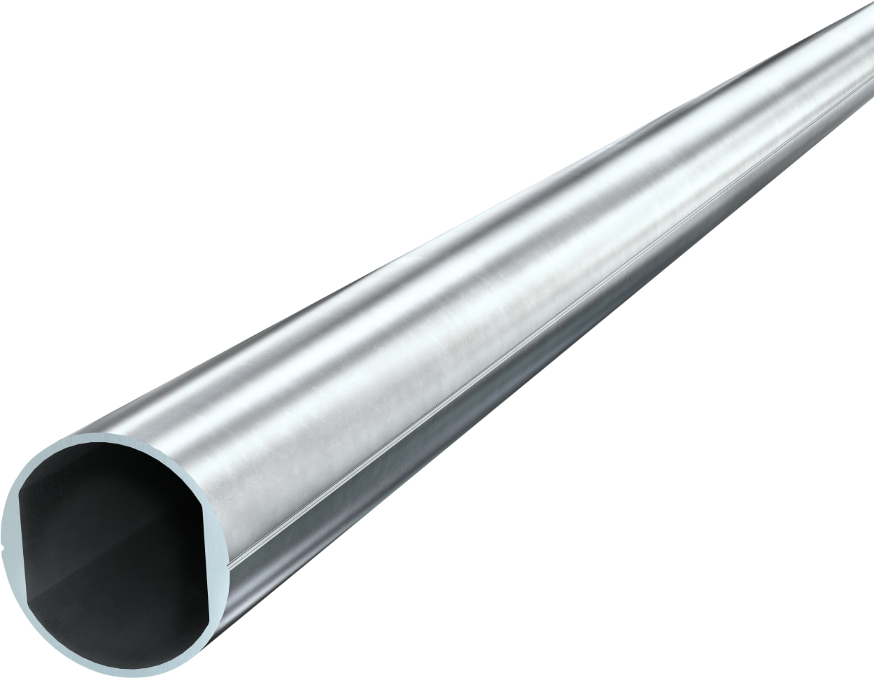 Haven Handrail Tube View Image - Steel Casing Pipe (1600x1600), Png Download