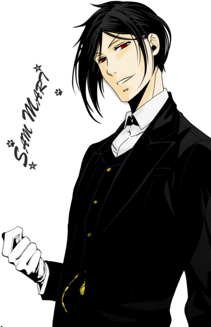 #sebastian Michaelis #black Butler #kuroshitshuji - Sebastian Michaelis Manga Render (700x1097), Png Download