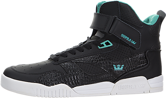 Supra Bleeker - 726676 - Black - Sneakers (650x650), Png Download