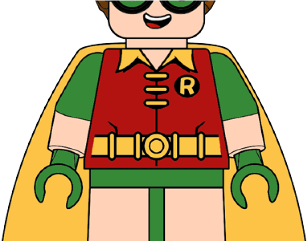 Lego Clipart Batman And Robin - Lego Robin Clipart (640x480), Png Download