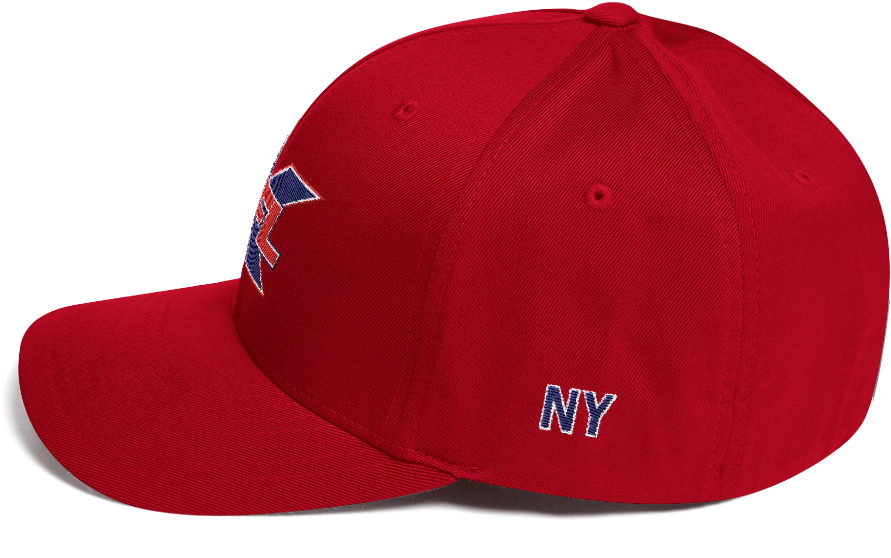 Xfl New York Structured Twill Hat - Oakley Tincan Cap Red Line (1000x1000), Png Download