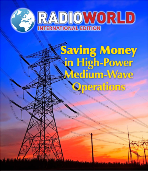 Saving Money In High Power Medium Wave Operations - Transmission Tower (610x577), Png Download