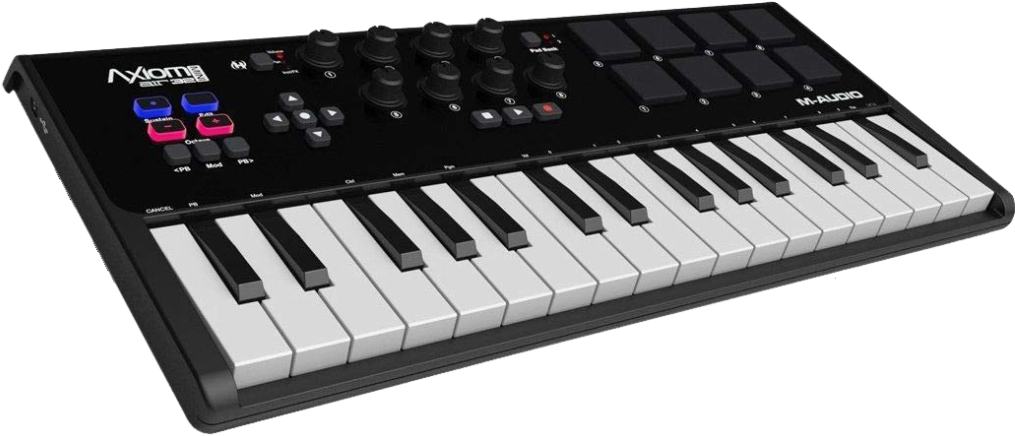 M Audio Axiom Air Mini 32 (1024x441), Png Download