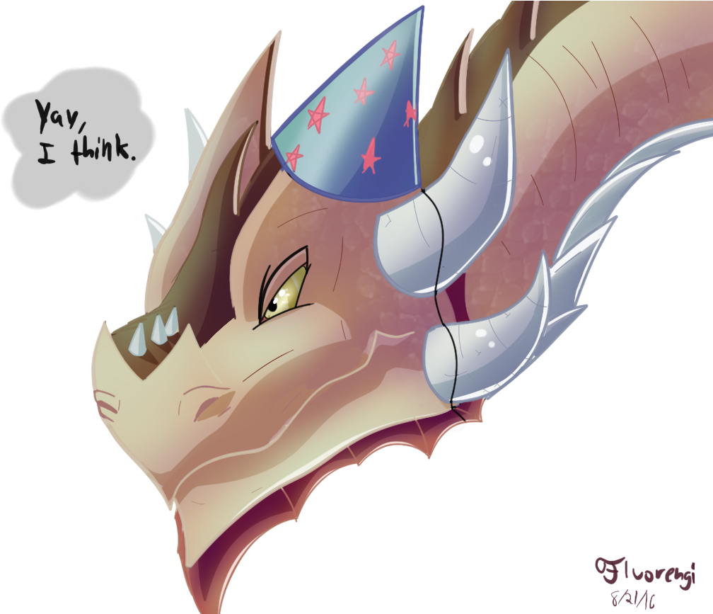 Birthday Ignavus - Cartoon (1034x866), Png Download