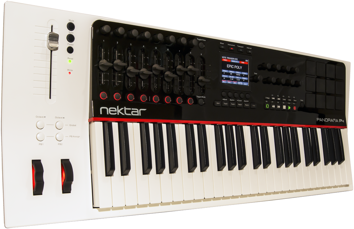Nektar Panorama P4 Smart Midi Controller - Nektar (1280x821), Png Download