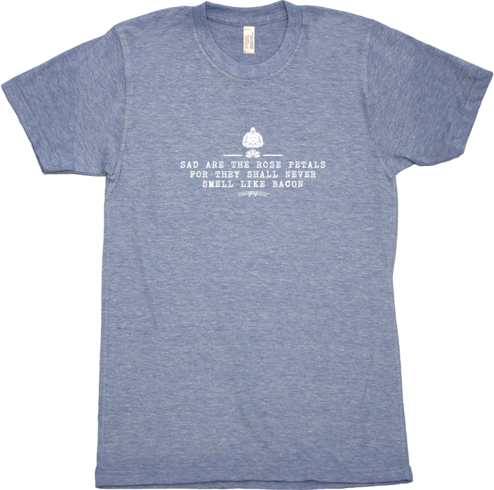 Men's Rose Petals Buddha - Active Shirt (714x708), Png Download