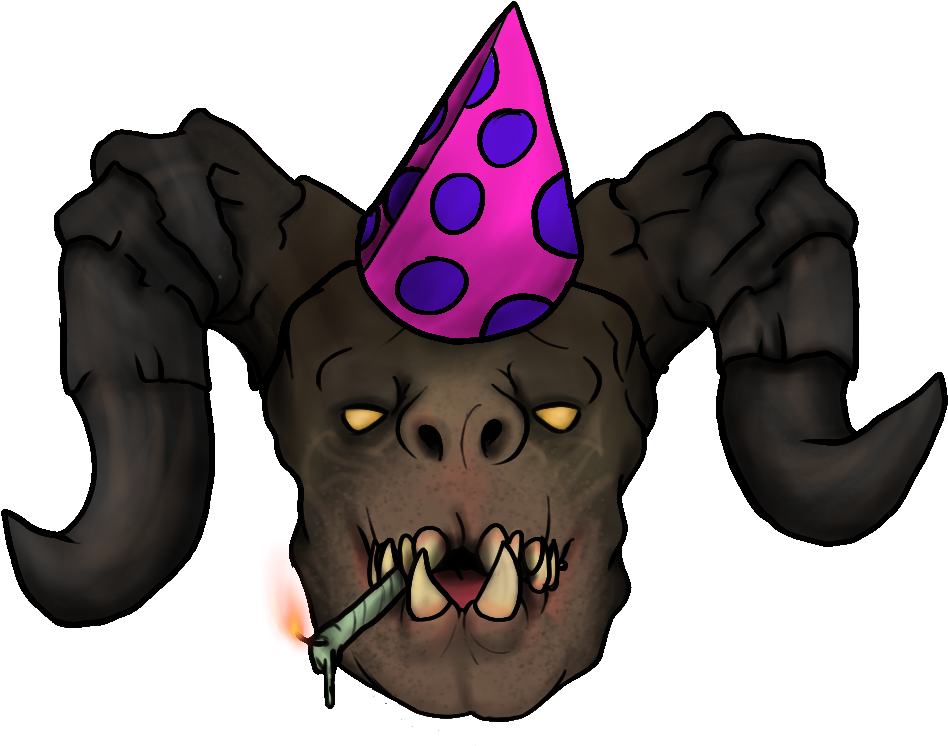Birthday Deathclaw - Illustration (1002x786), Png Download