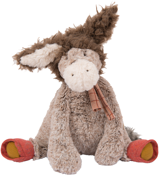 Jojo The Donkey - Moulin Roty Donkey (900x670), Png Download