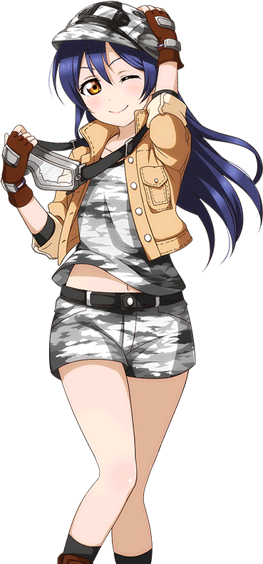 Umi Sonoda Sticker - Love Live Soldier Cards (1024x1024), Png Download
