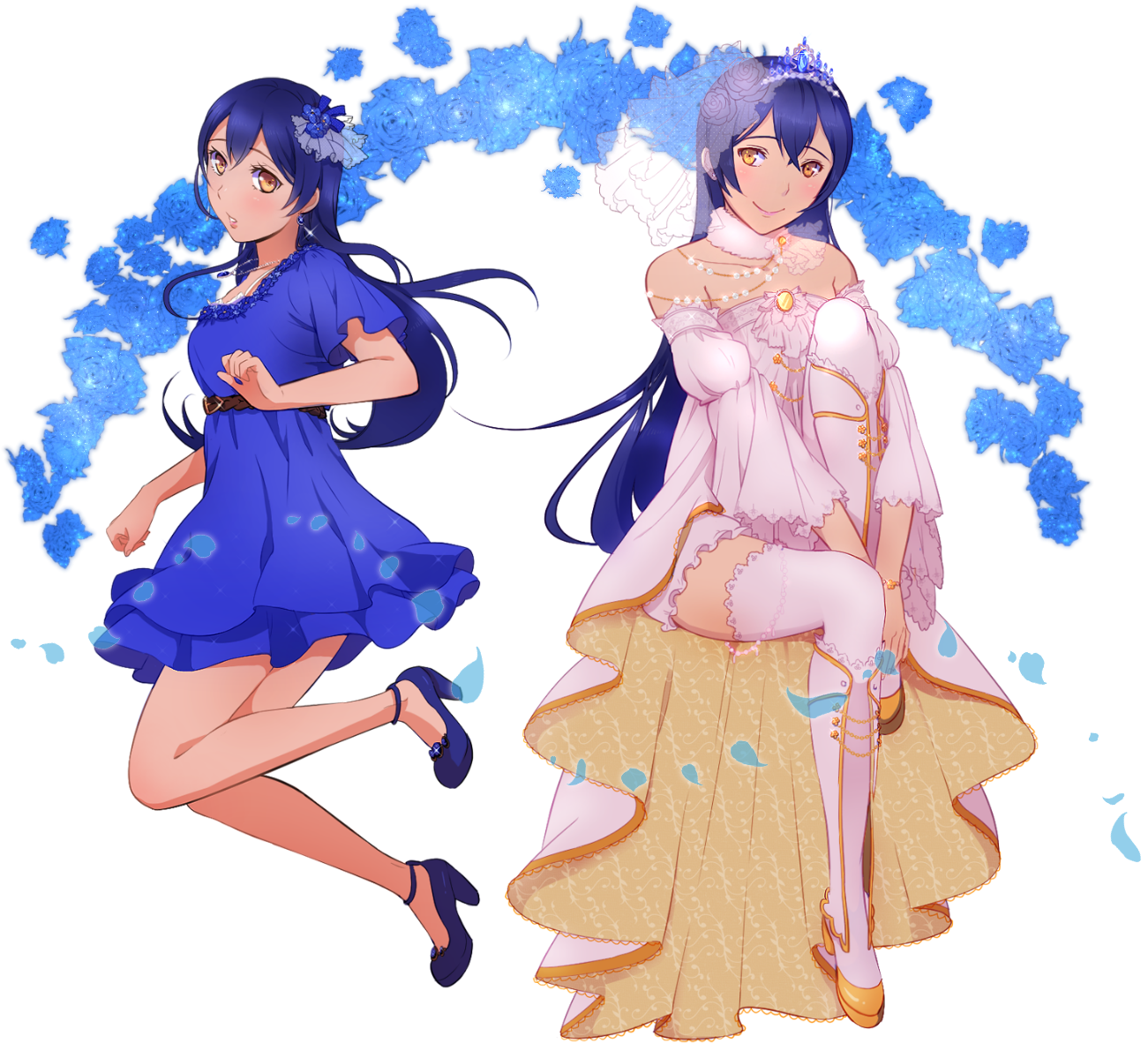 Original) Loading Sonoda Umi - Cartoon (1500x1300), Png Download