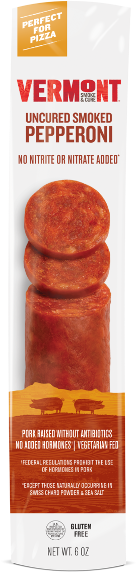 Summer Sausage & Smoked Pepperoni - Pepperoni (600x1275), Png Download
