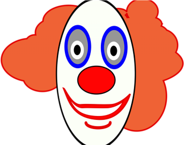 Clown Face Clipart (640x480), Png Download