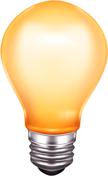 Light Bulb Vector (715x715), Png Download
