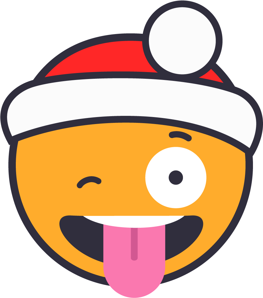 Silly Santa - Santa Claus (1000x1000), Png Download