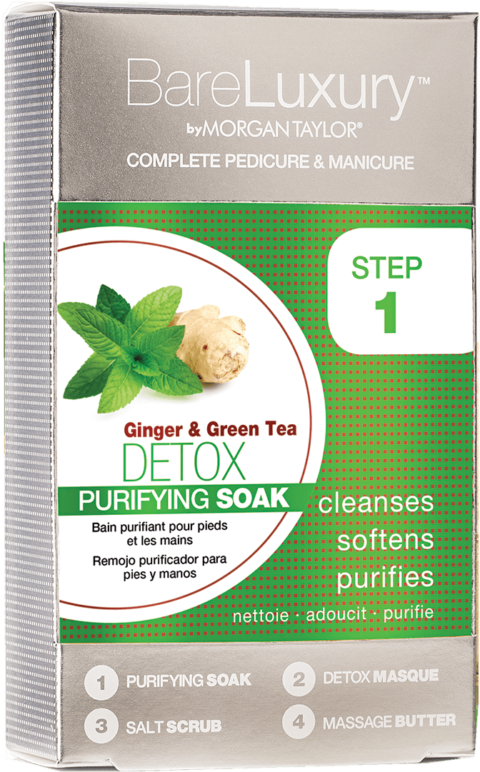 Morgan Taylor Bare Luxury Detox Ginger & Green Tea - Bare Luxury By Morgan Taylor (1200x1200), Png Download