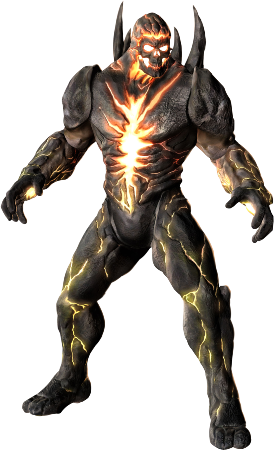 Dark Kahn Render B - Mortal Kombat Dark Kahn (800x1000), Png Download