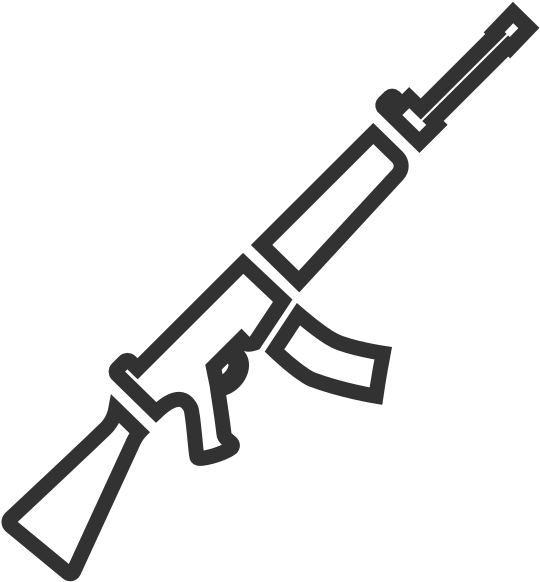 Saiga-12 - Surviv Io All Guns (683x683), Png Download
