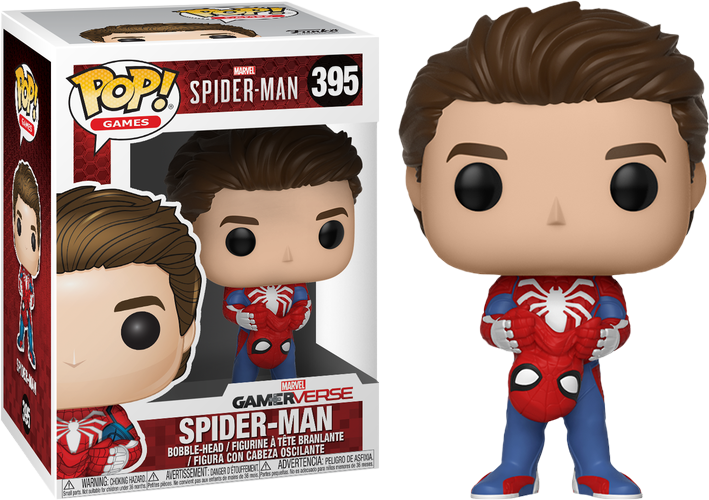 Funko Pop Vinyl - Funko Pop Marvel Spiderman (709x500), Png Download