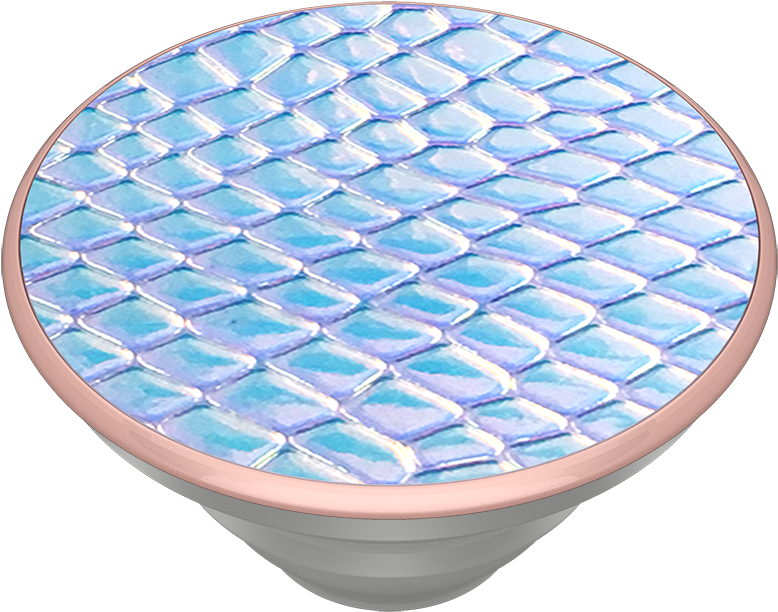 Iridescent Snake - Pop Socket (989x1000), Png Download
