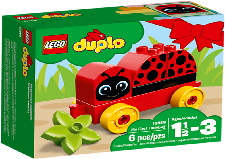 My First Ladybug - Lego Duplo My First Ladybug (800x561), Png Download