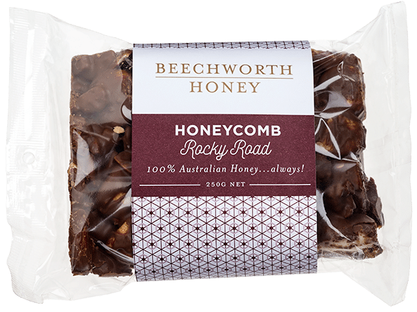 Honeycomb Rocky Road - Chocolate Bar (600x600), Png Download