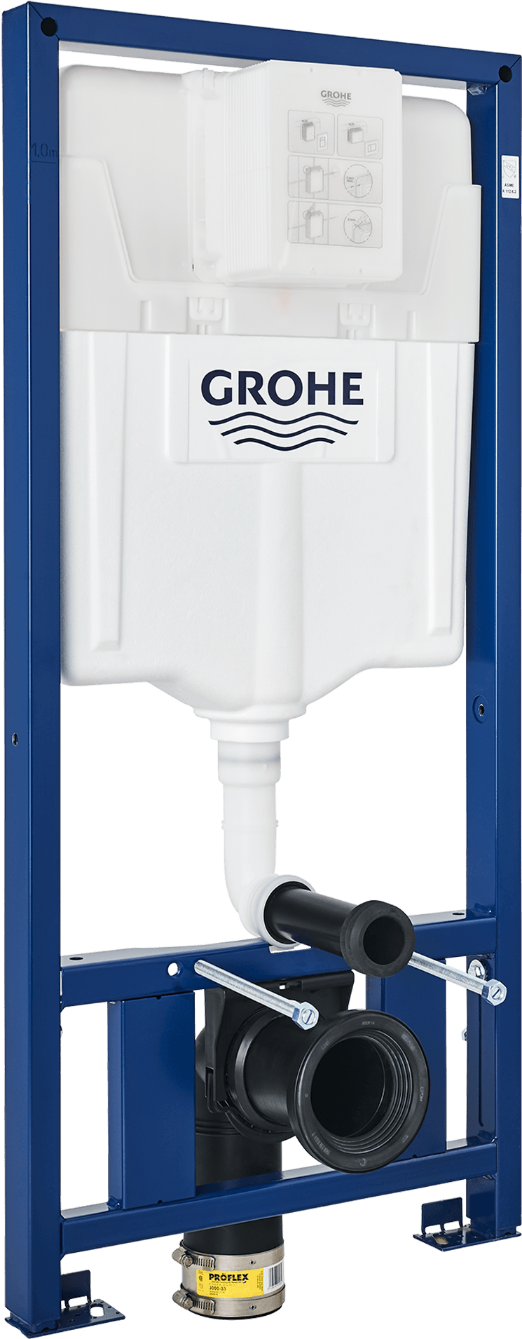Grohe Rapid Sl In-wall Toilet Carrier - Machine (2000x2000), Png Download