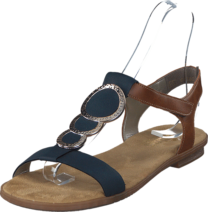 Rieker 64278 16 Pazifik/amaretto 57835 00 Womens Synthetic - Rieker Pazifik (691x705), Png Download