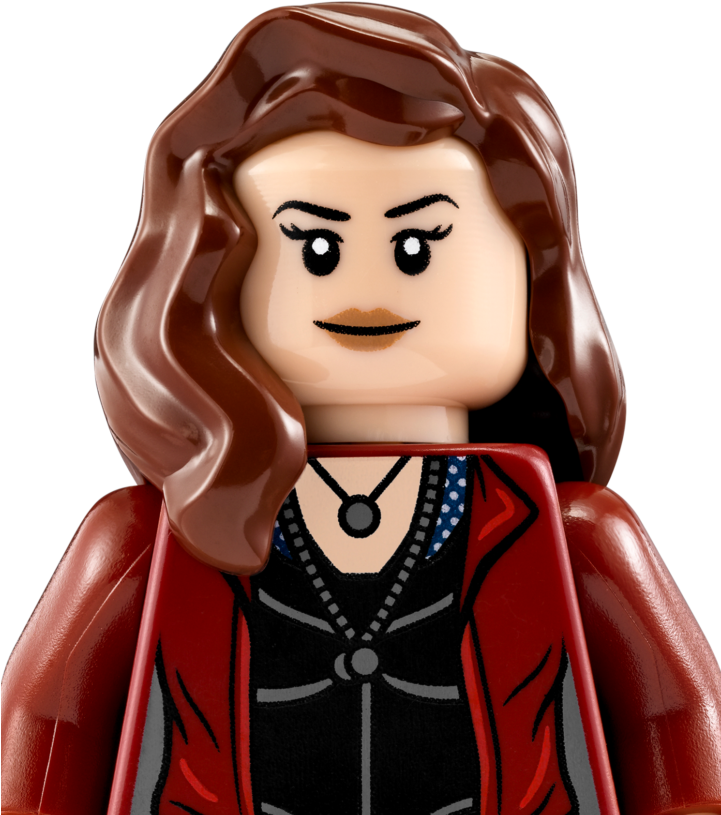 Marvel Super Heroes Lego - Lego Marvel Scarlet Witch (720x960), Png Download