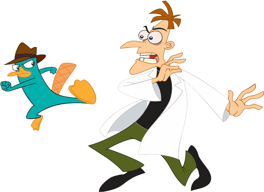 Platypus Clipart Phineas And Ferb - Dr Doofenshmirtz And Perry (640x480), Png Download