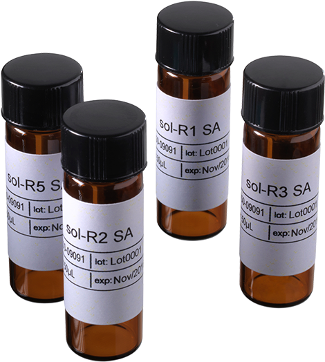 Quantify Multiple Soluble Proteins In Multiplexed, - Glass Bottle (573x599), Png Download