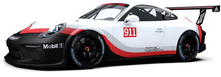 Porsche Raceroom Gt3 R (790x395), Png Download