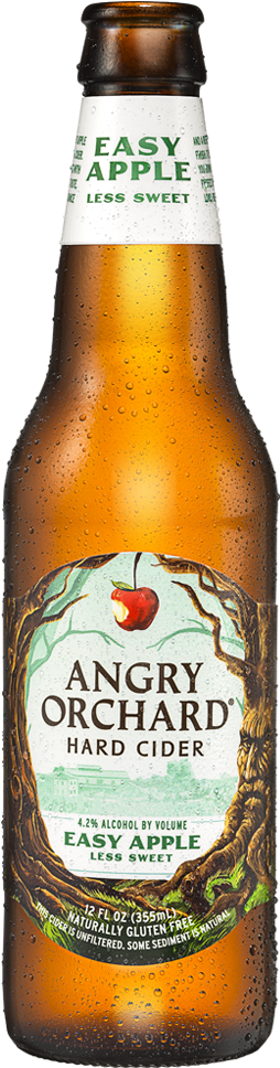 Angry Orchard Easy Apple - Angry Orchard Green Apple (538x1028), Png Download