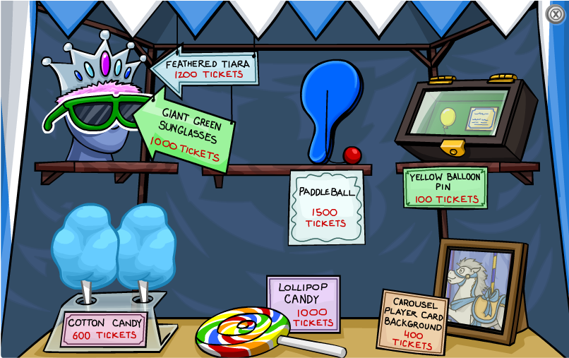 Click 2 Enlarge =]] - Club Penguin Fair 2007 (1024x768), Png Download