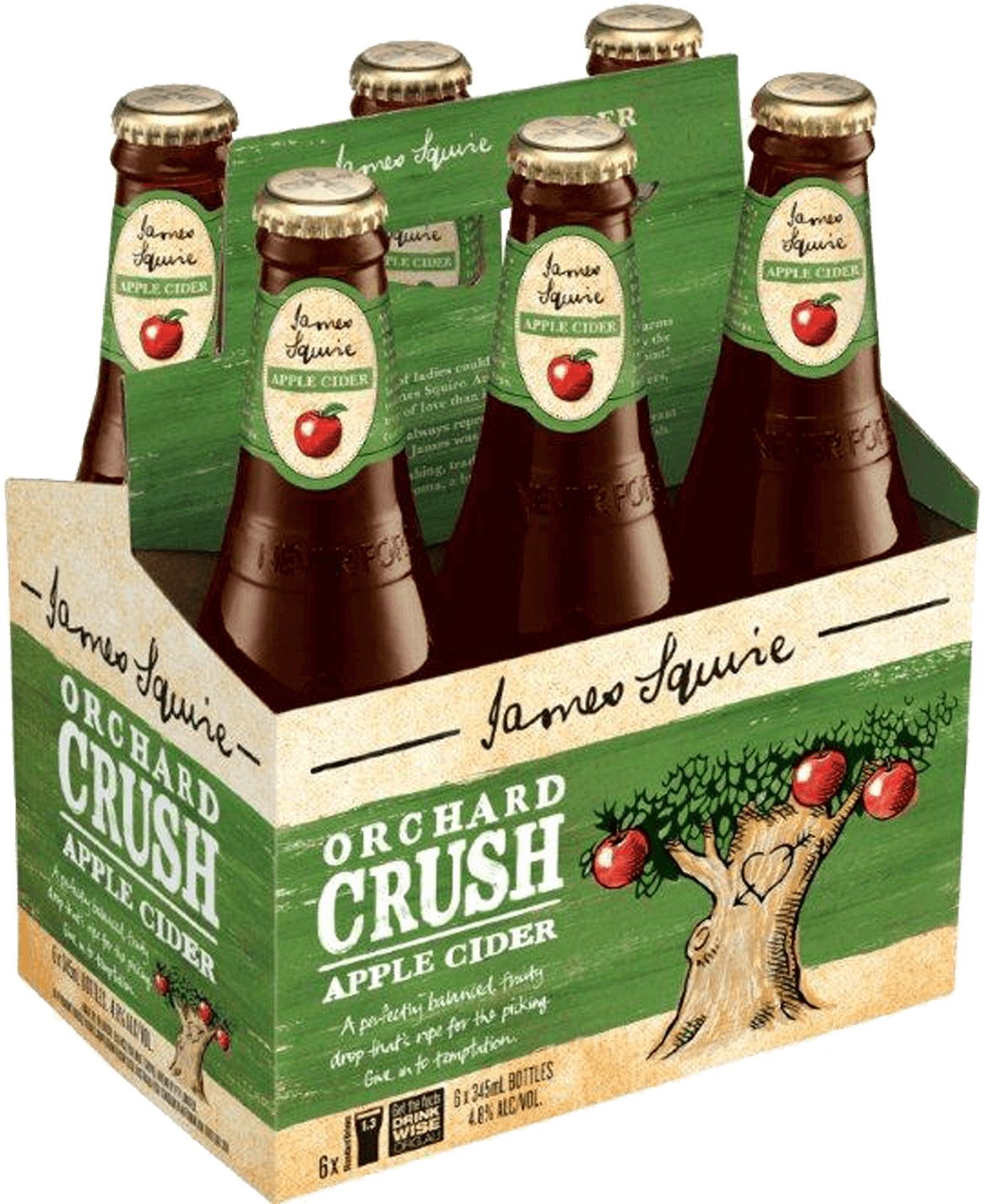 James Squire Orchard Crush Apple Cider - Apple Cider (1600x2000), Png Download