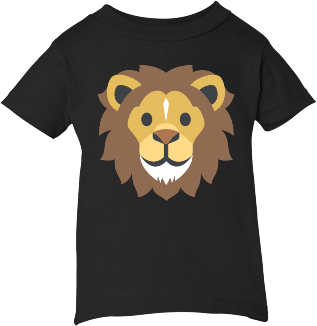 Lion Face Emoji Infant T-shirt - Queens Are Born In 7 September (1155x1155), Png Download