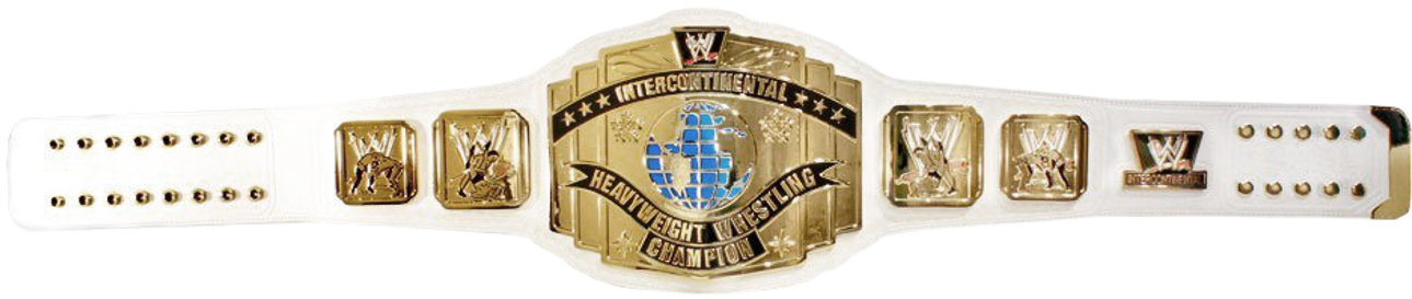 Wwe Intercontinental Championship - Badge (1302x276), Png Download