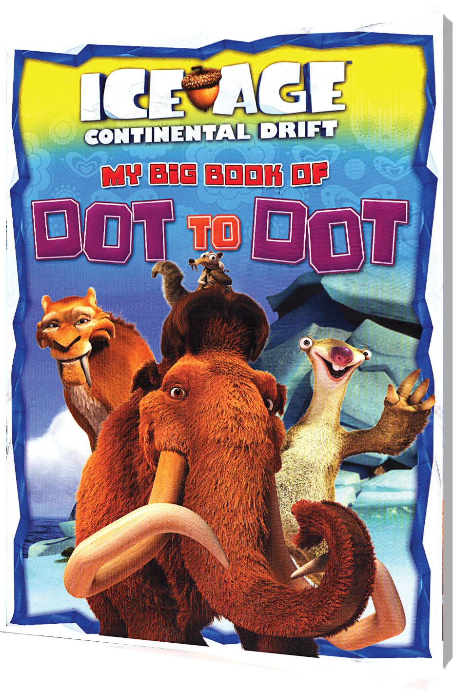 Picture Of Ice Age Continental Drift My Big Book Of - Animal Figure (1152x1520), Png Download