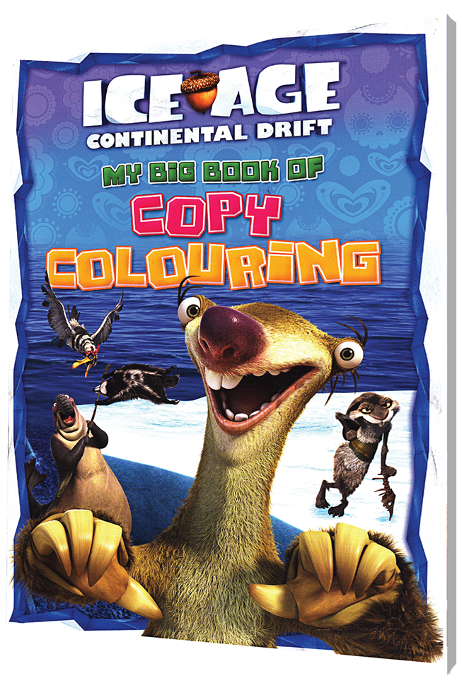 Picture Of Ice Age Continental Drift My Big Book Of - Animal Figure (1000x1000), Png Download
