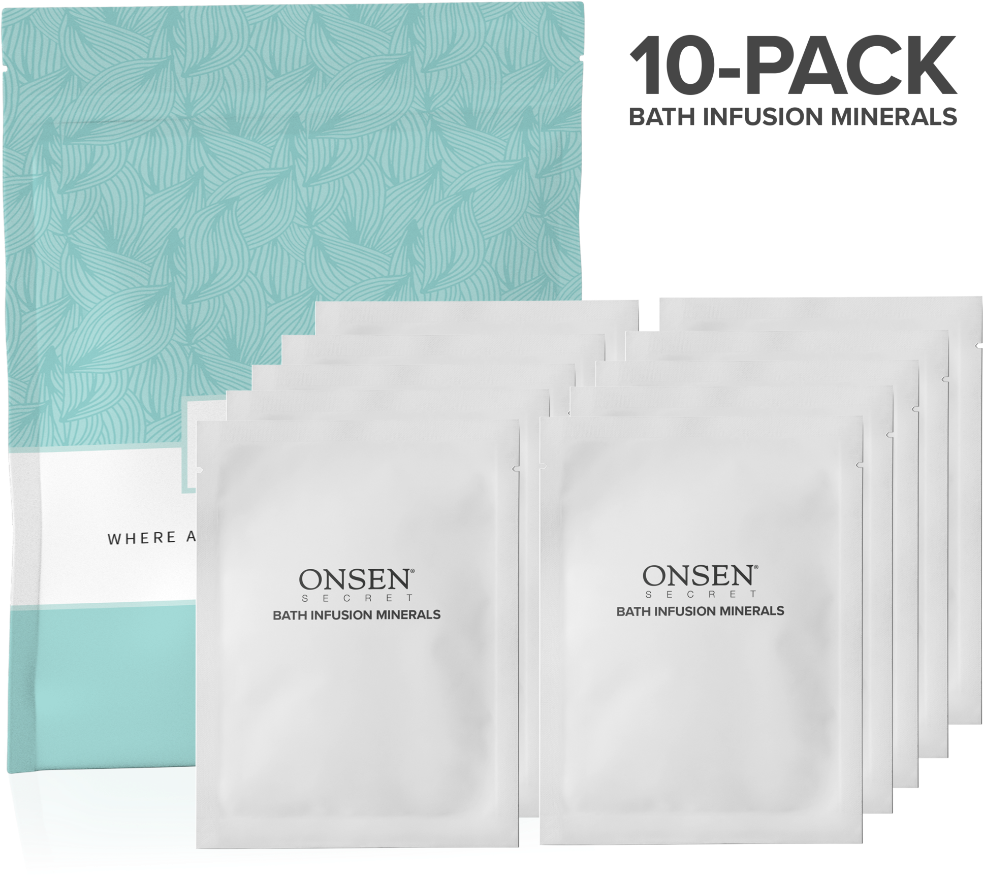 Onsen Secret Hot Spring Bath Infusion - Envelope (2048x2048), Png Download