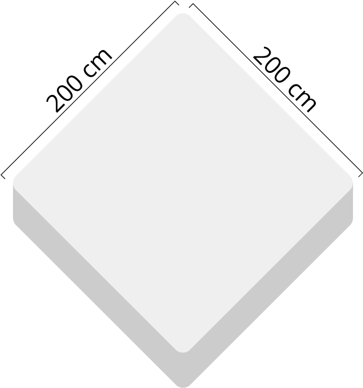 View Super King Beds - Black-and-white (800x800), Png Download