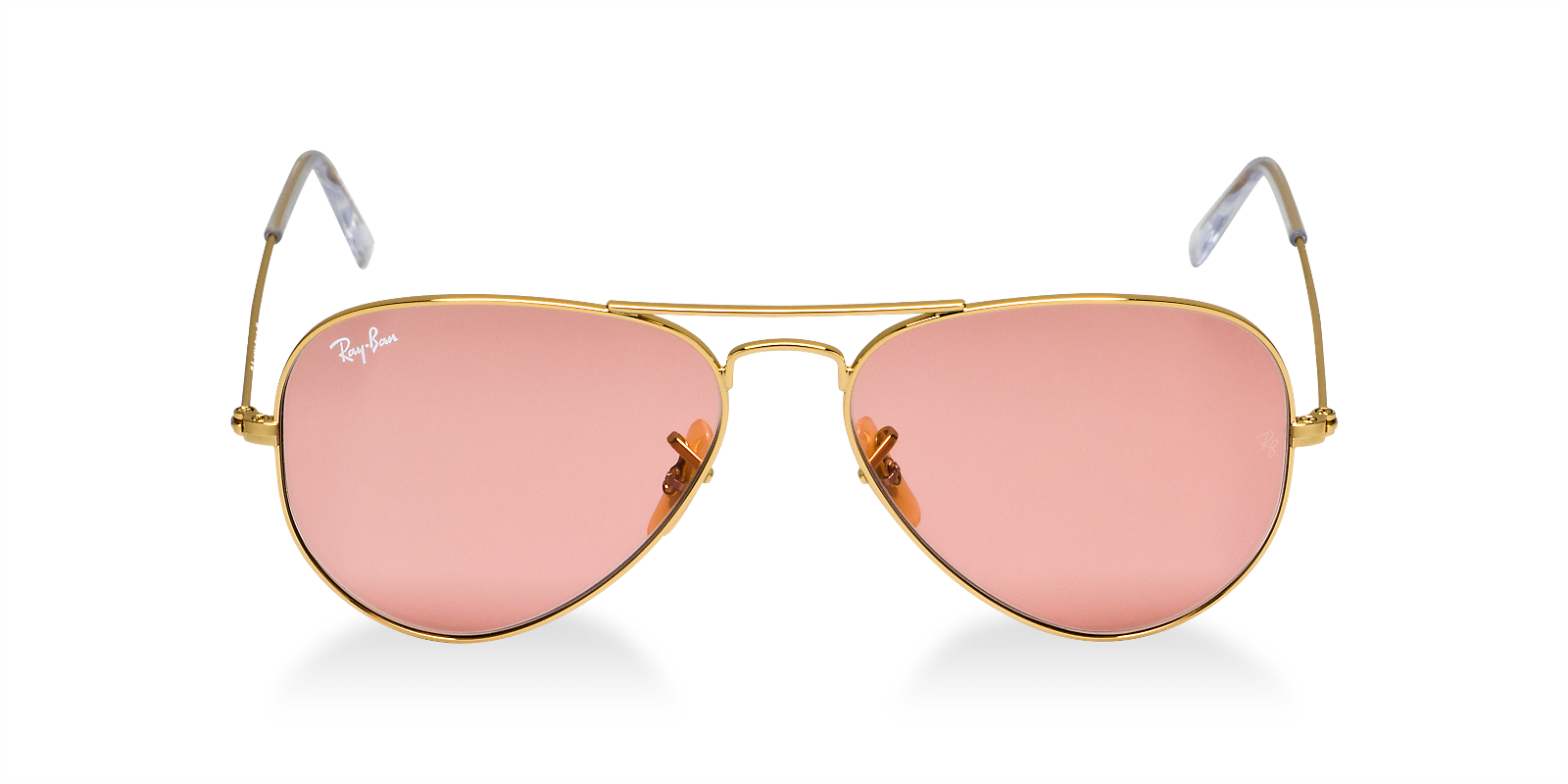 Pink Ray Bans Will Own - Pink Ray Bans 56mm Aviator (1600x800), Png Download
