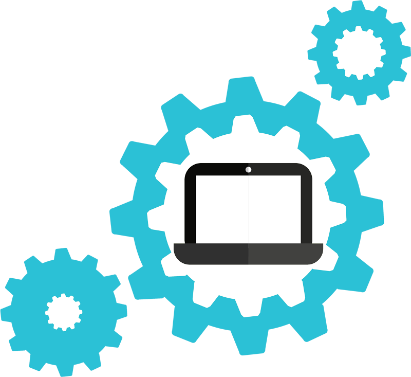 Graphic Freeuse Internet Clipart Business Technology - Vetor Engrenagem (800x733), Png Download